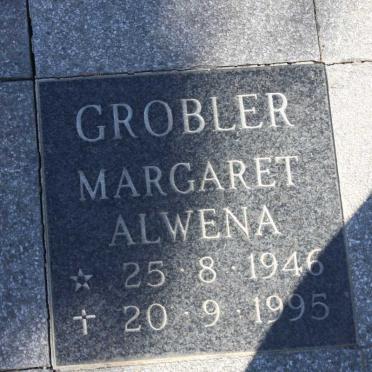 GROBLER Margaret Alwena 1946-1995