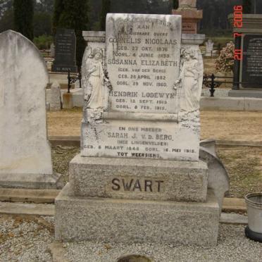 SWART :: LINGENVELDER :: VAN DEN BERG