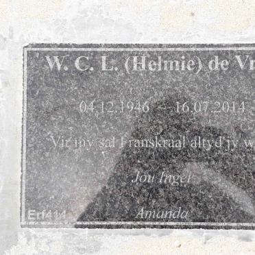 Western Cape, FRANSKRAAL, Memorial Plaques