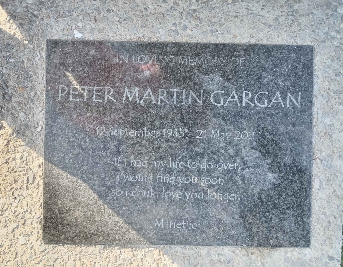 GARGAN Peter Martin  1945-202?