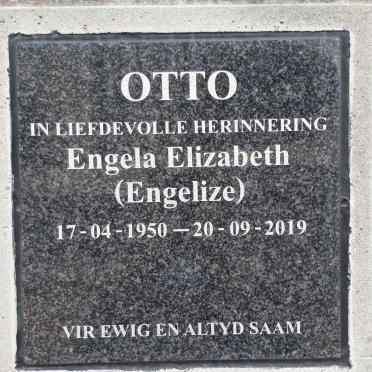 OTTO Engela Elizabeth 1950-2019
