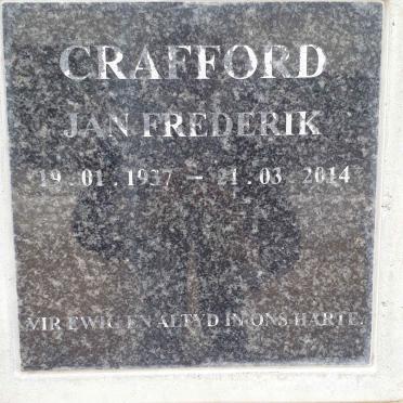 CRAFFORD Jan Frederik 1937-2014