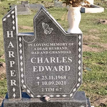 HARPER Charles Edward 1968-2021