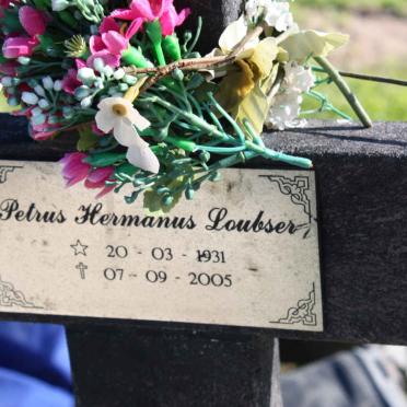 LOUBSER Petrus Hermanus 1931-2005