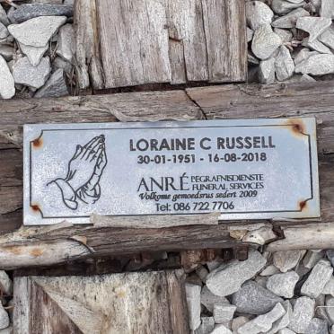 RUSSELL Loraine C. 1951-2018