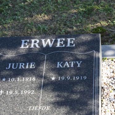ERWEE Jurie 1918-1992 &amp; Katy 1919-