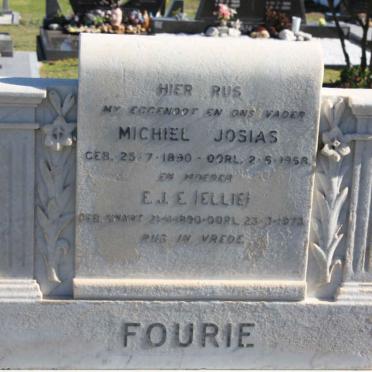 FOURIE Michiel Josias 1890-1958 &amp; E.J.E. 1890-1973