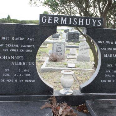 GERMISHUYS Johannes Albertus 1910-1985 &amp; Maria Johanna TALJAARD 1913-2007