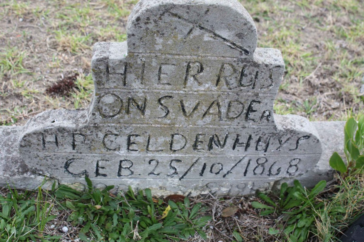 GELDENHUYS H.P. 1868-1918