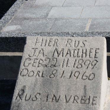 MATTHEE J.A. 1899-1960 