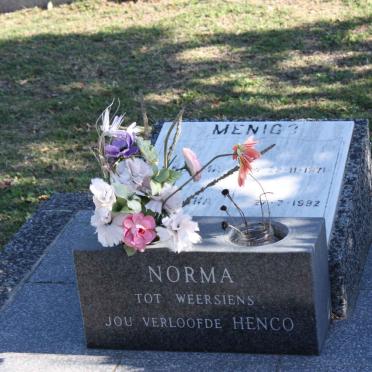 MENIGO Norma Dianna 1971-1992 