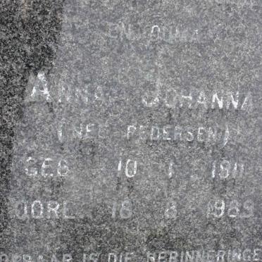 NOWERS Harry Peter 1904-1987 &amp; Anna Johanna PEDERSEN 1911-1989