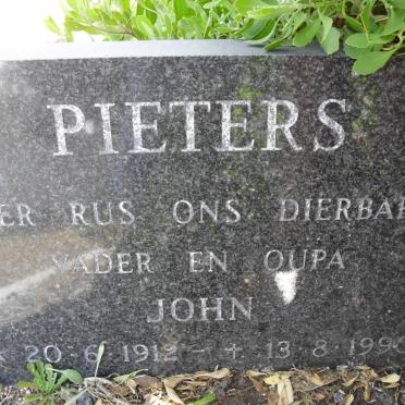 PIETERS John 1912-1990