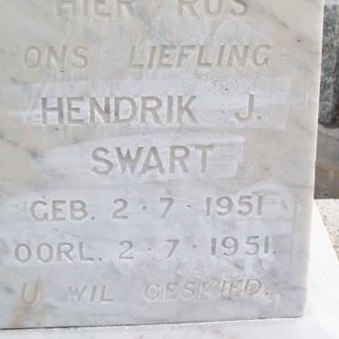 SWART Hendrik 1951-1951