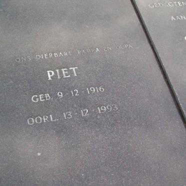 SWART Piet 1916-1993