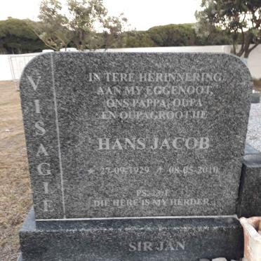 VISAGIE Hans Jacob 1929-2010
