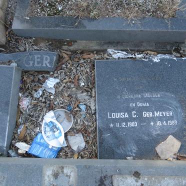 GER?? Gerhardus E. 1895-1977 &amp; Louisa C. MEYER 1903-1989 _2