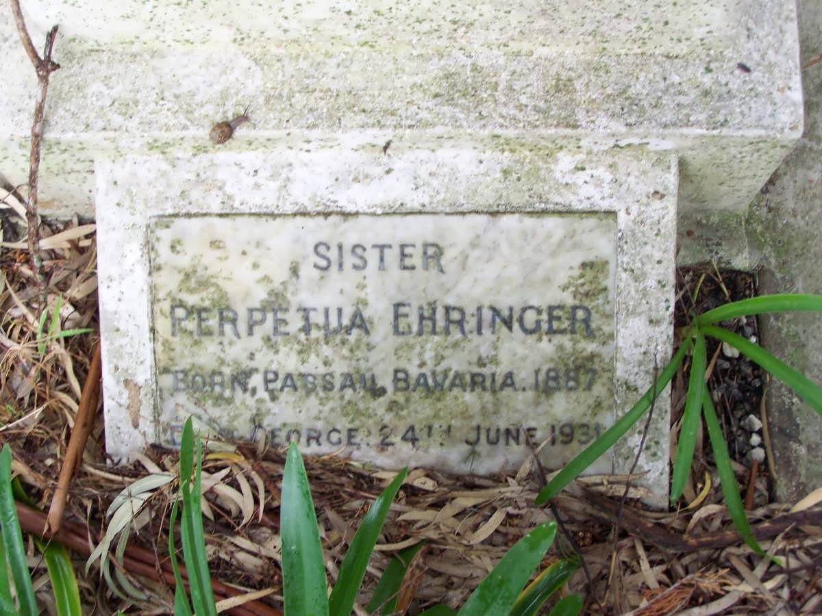 EHRINGER Perpetua 1887-1931