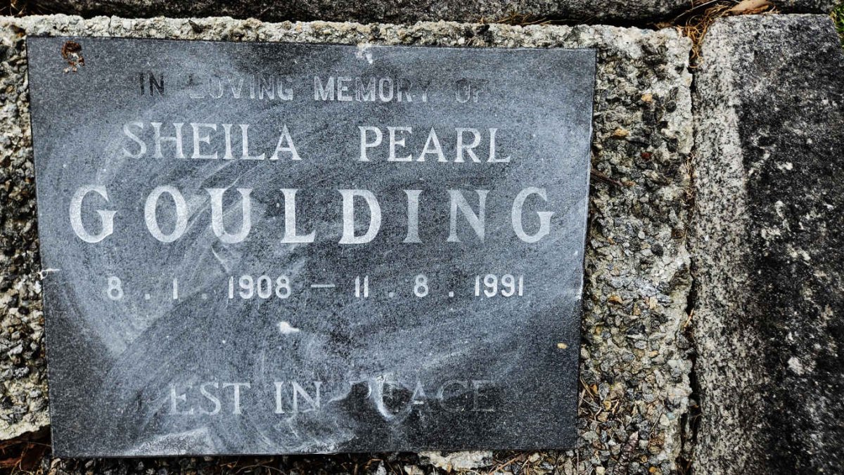 GOULDING Sheila Pearl 1908-1991