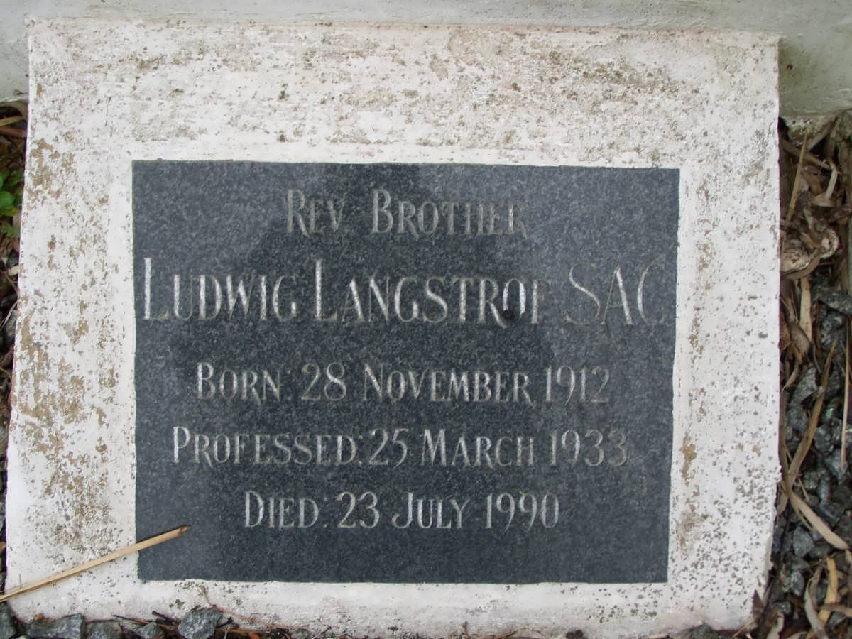 LANGSTROF Ludwig 1912-1990