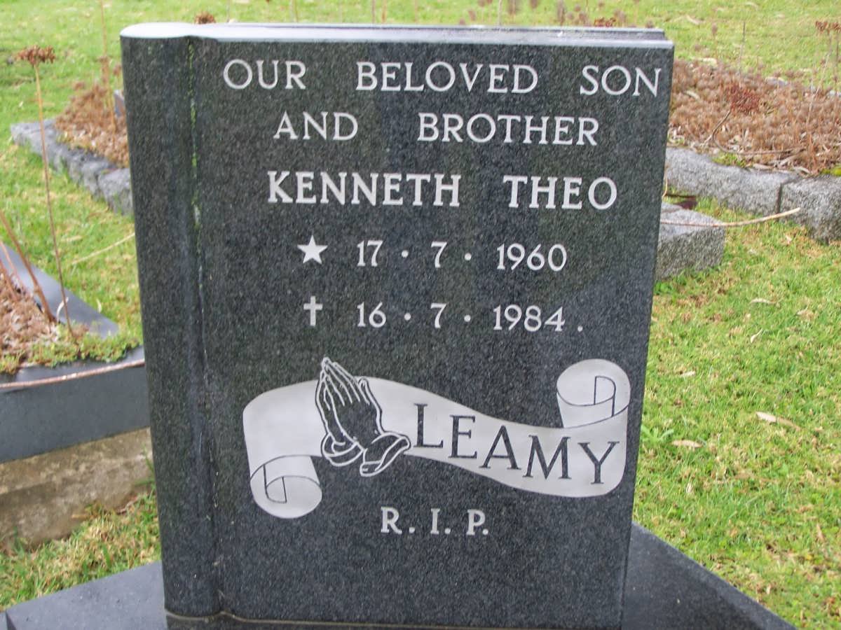 LEAMY Kenneth Theo 1960-1984