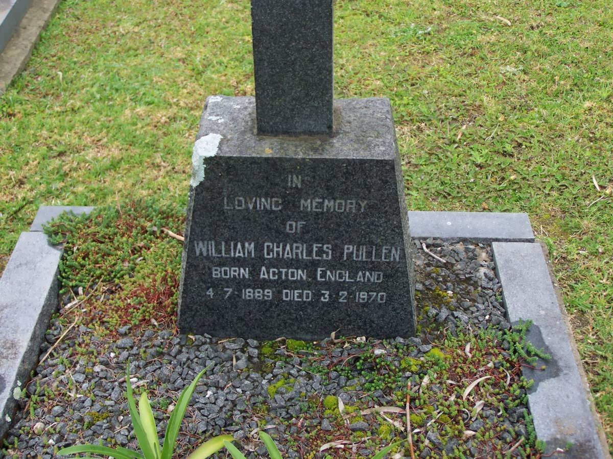 PULLEN William Charles 1889-1970
