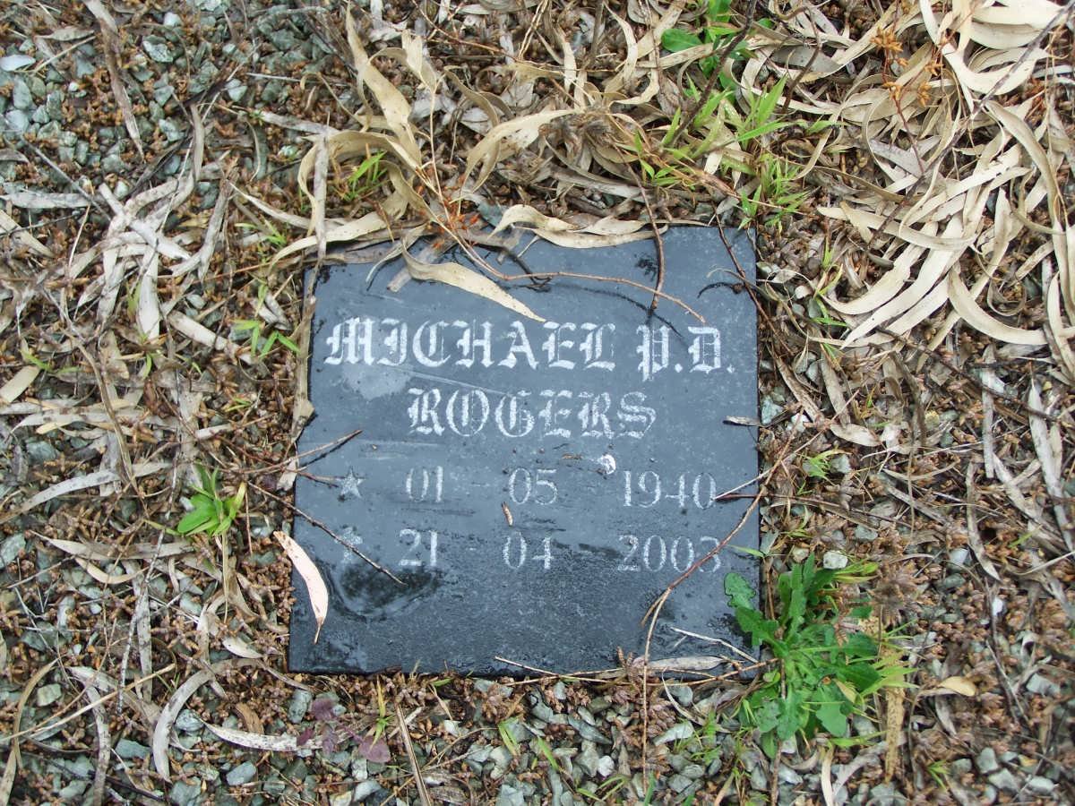 ROGERS Michael W.D. 1940-2003