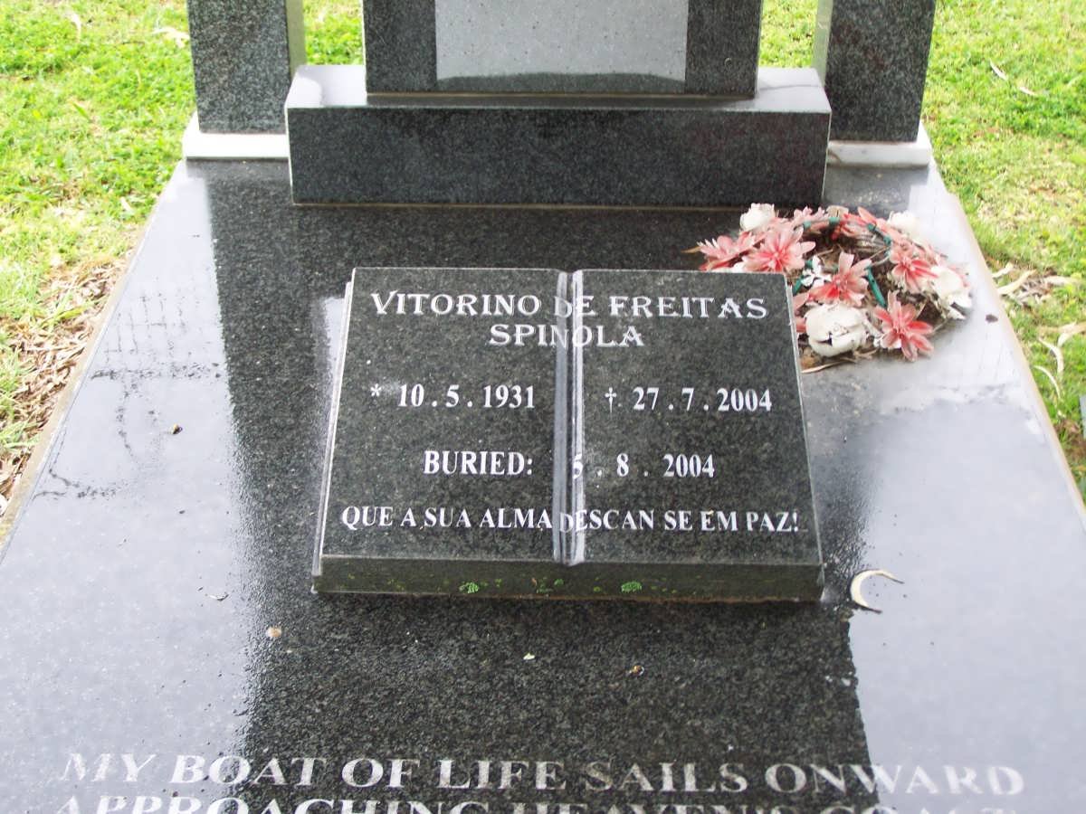 SPINOLA Vitorino De Freitas 1931-2004