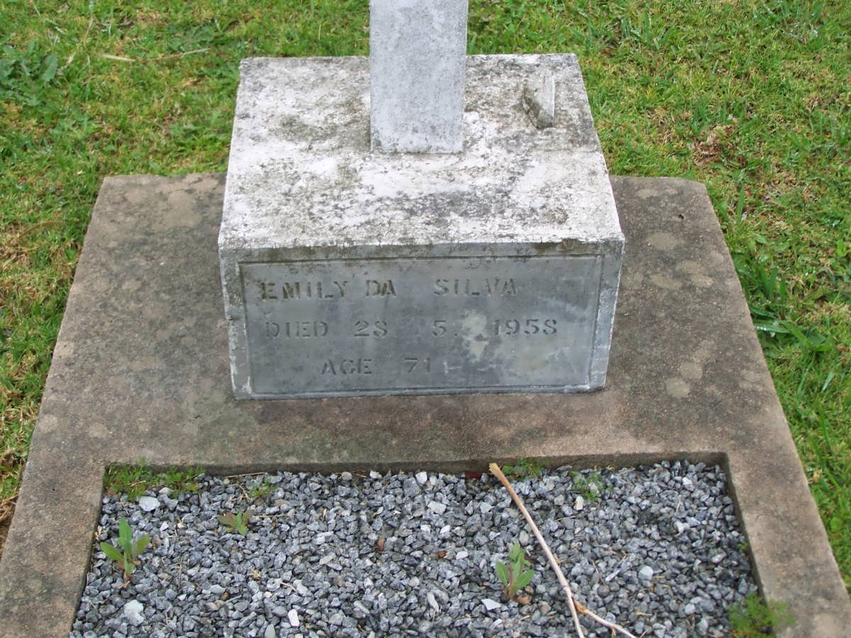 SILVA Emily, da -1958