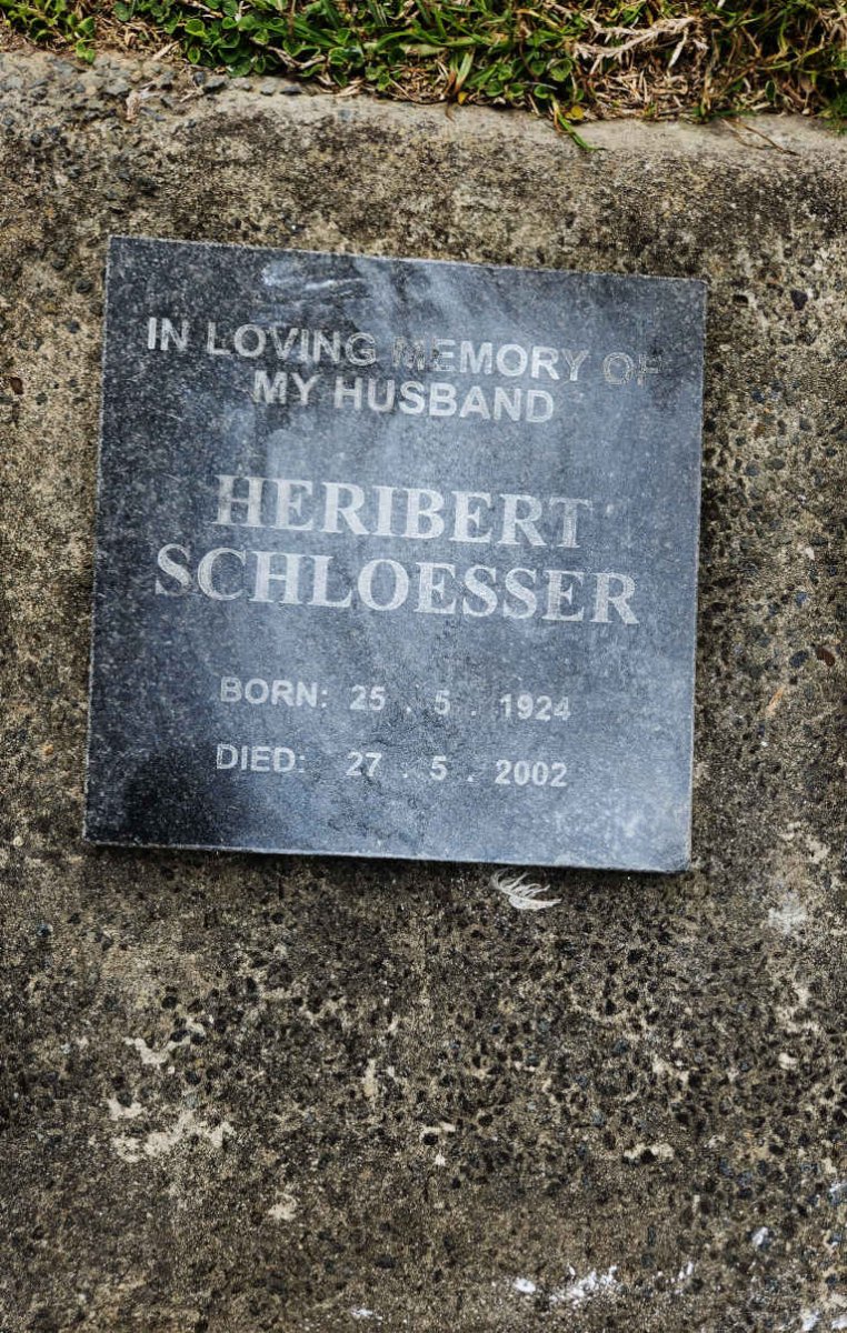 SCHLOESSER Heribert 1924-2002
