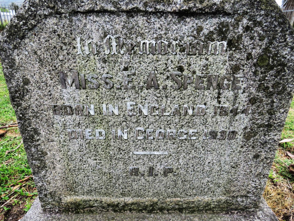 SPENCE E.A. 1844-1930