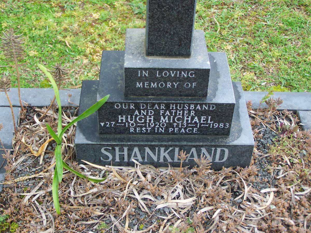 SHANKLAND Hugh Michael 1920-1983