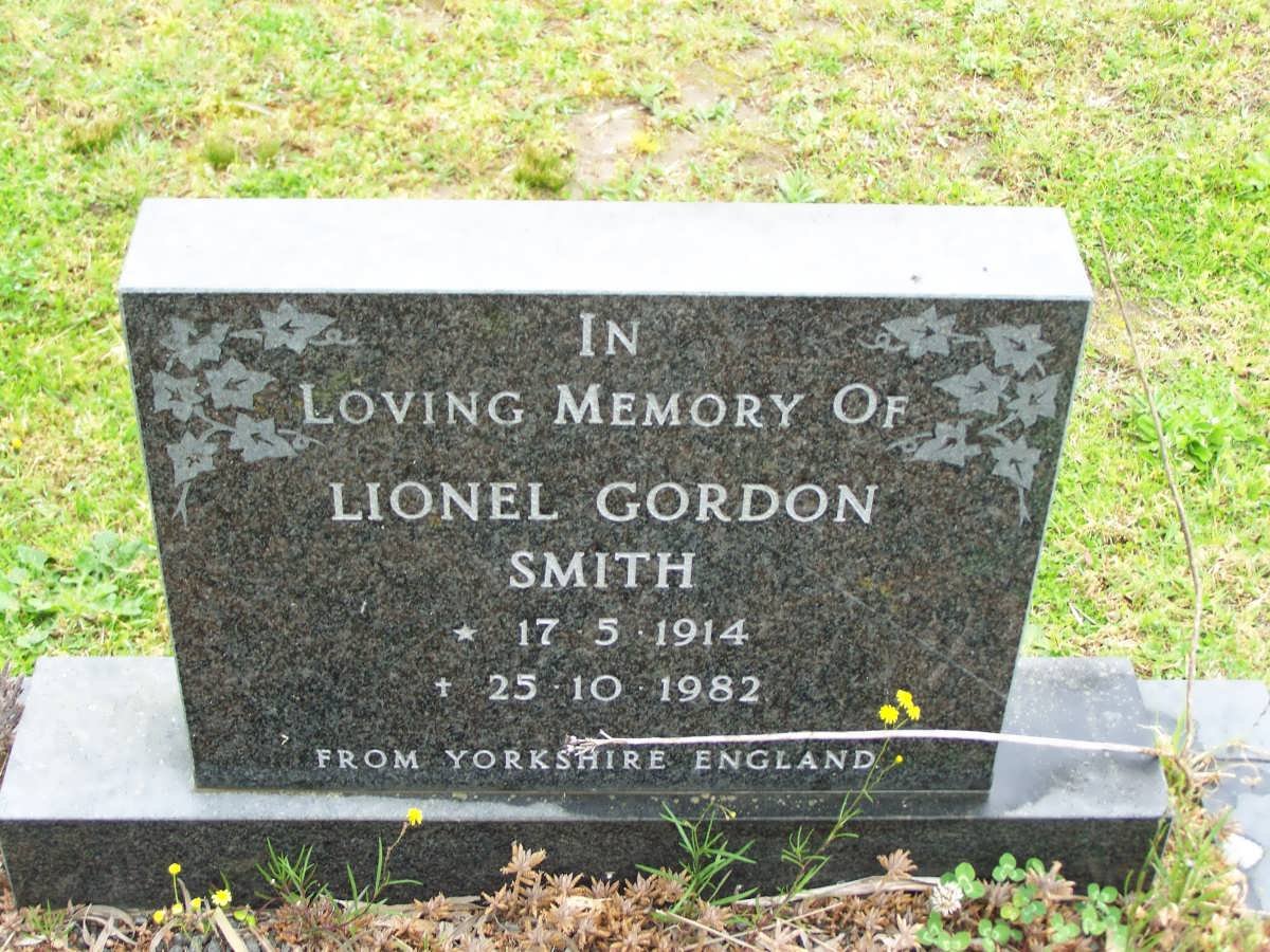 SMITH Lionel Gordon 1914-1982