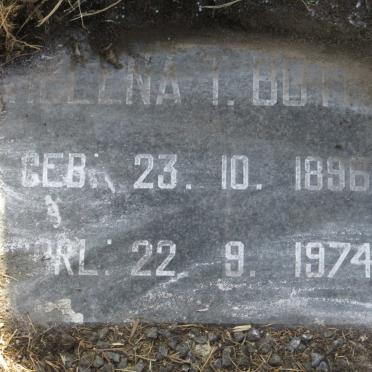 BOTHA Helena Taillefert  nee RAUBENHEIMER 1896-1974