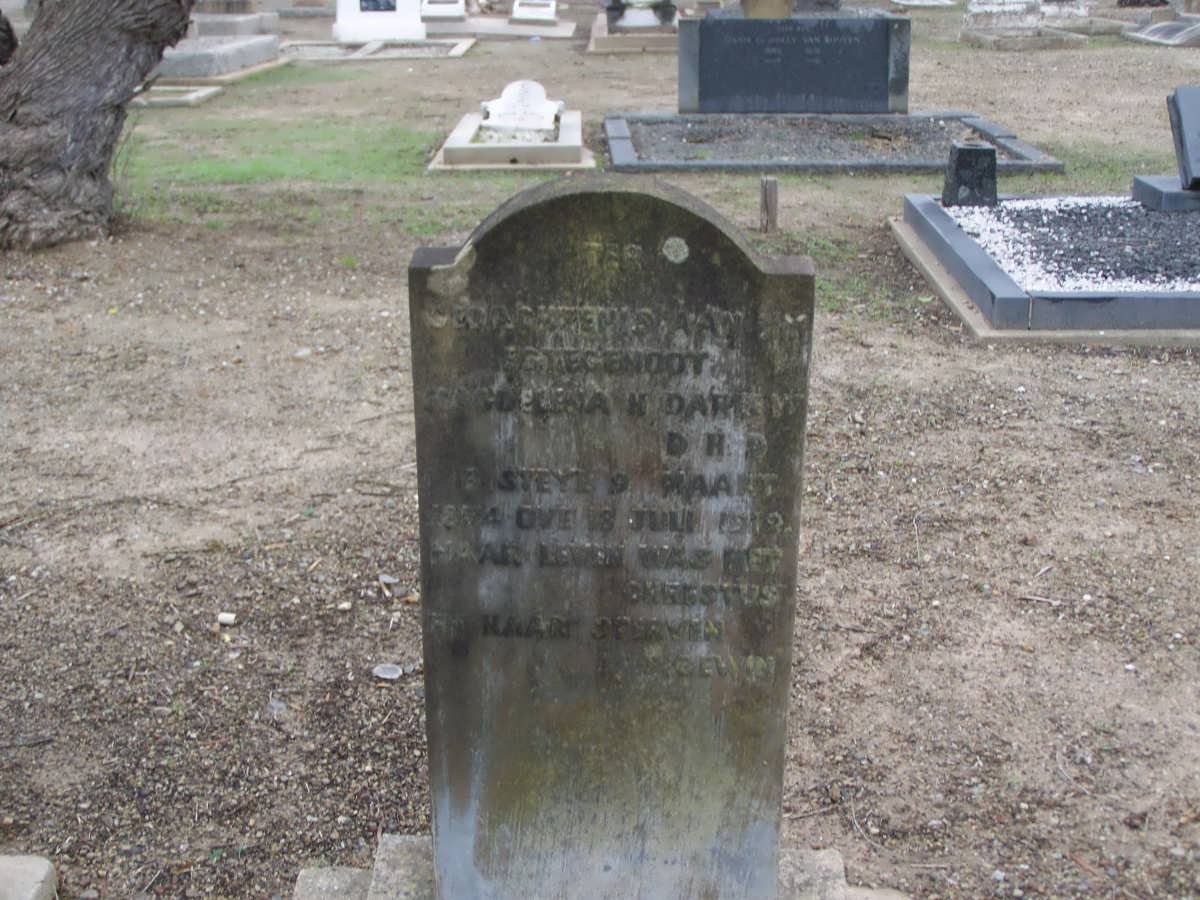 DARLEW Magdalena H. nee STEYL 1854-1912