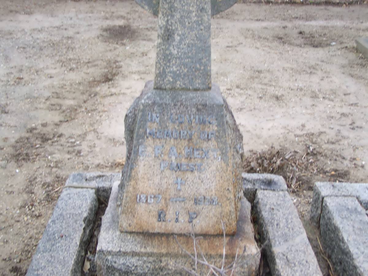 HEXT E.F.A. 1867-1938