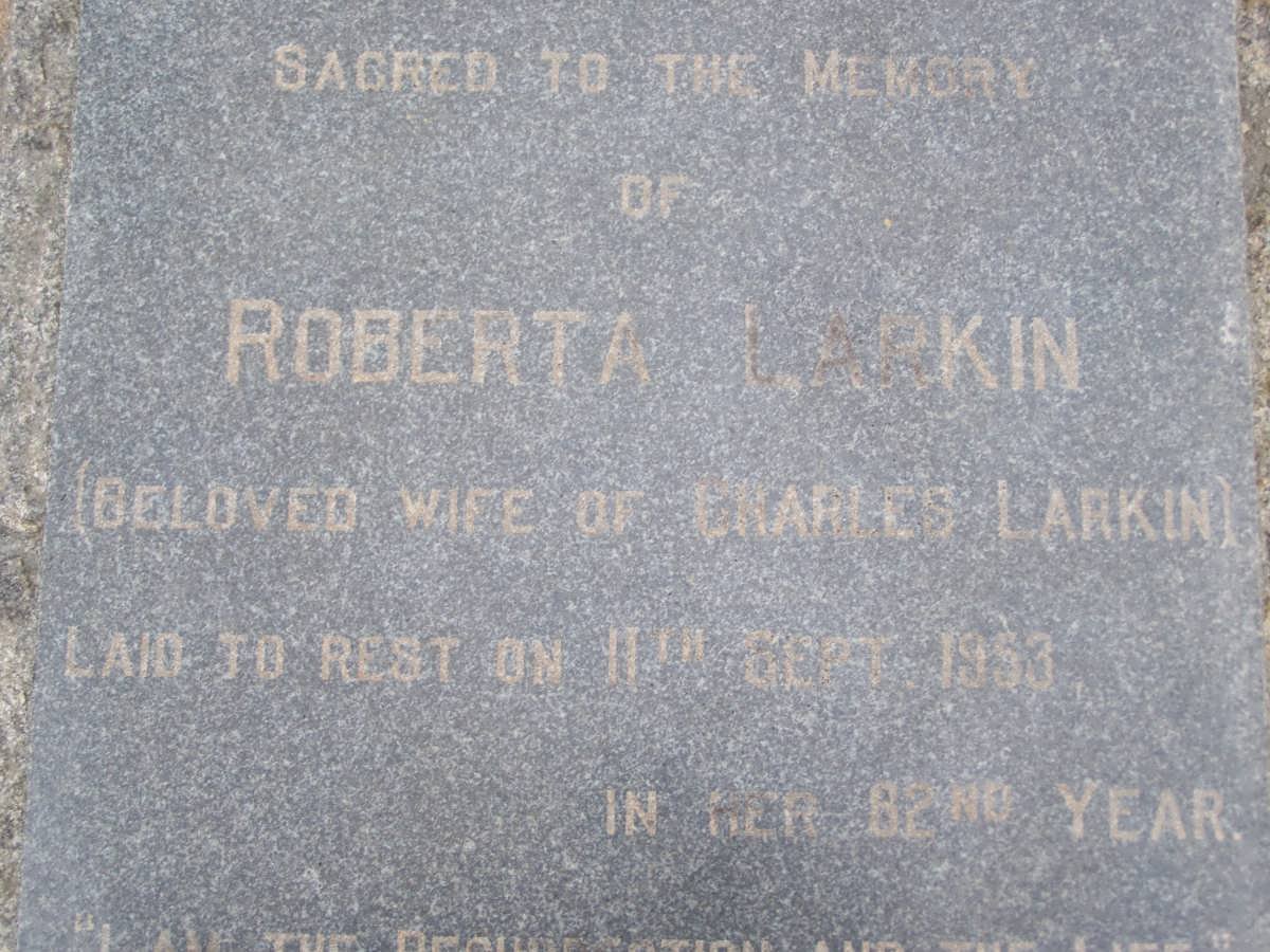LARKIN Roberta -1953