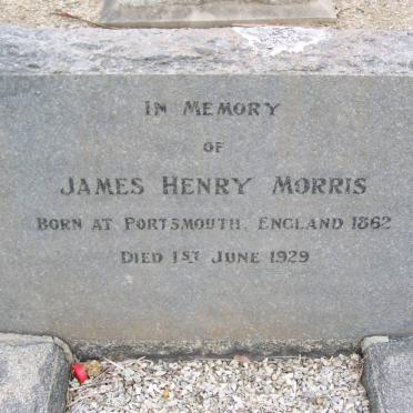 MORRIS James Henry 1862-1929