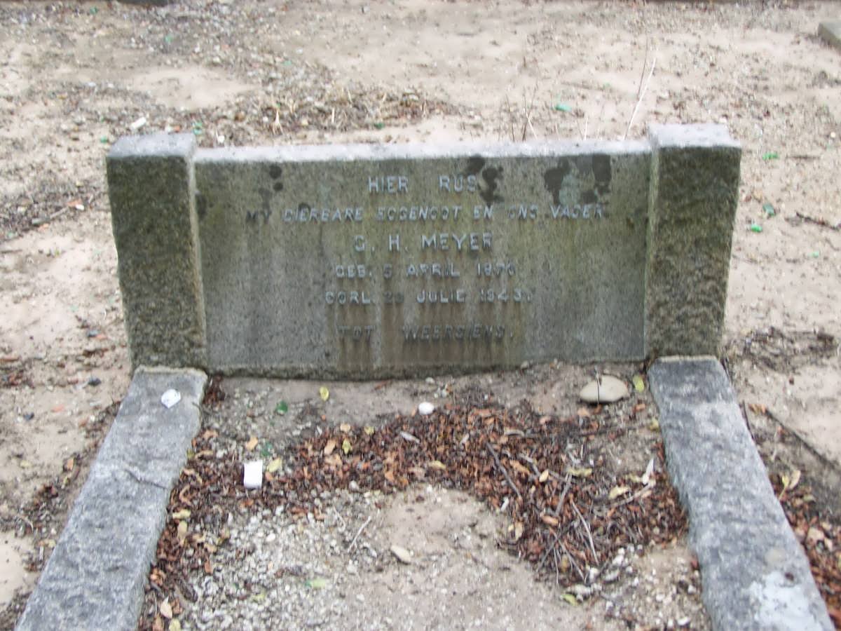 MEYER G.H. 1876-1943
