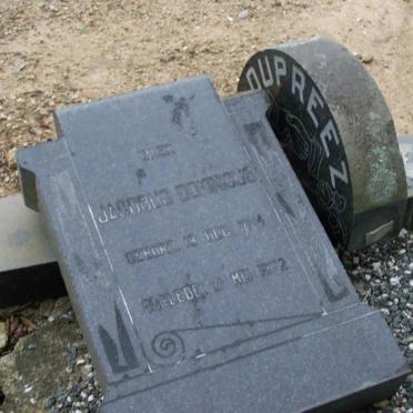 PREEZ Jacobus Dominicus, du 1884-1972 _1