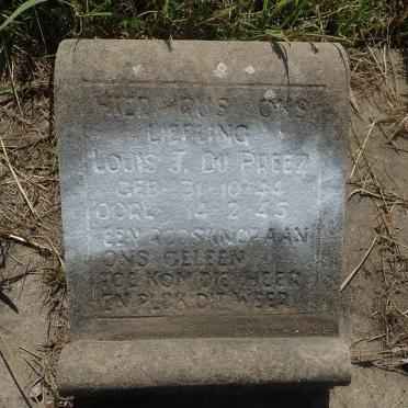 PREEZ Louis J., du 1944-1945