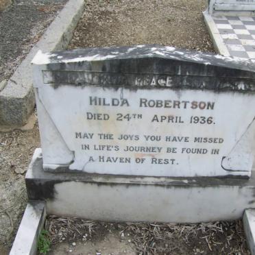 ROBERTSON Hilda -1936