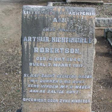 ROBERTSON Arthur Nightingale 1844-1917