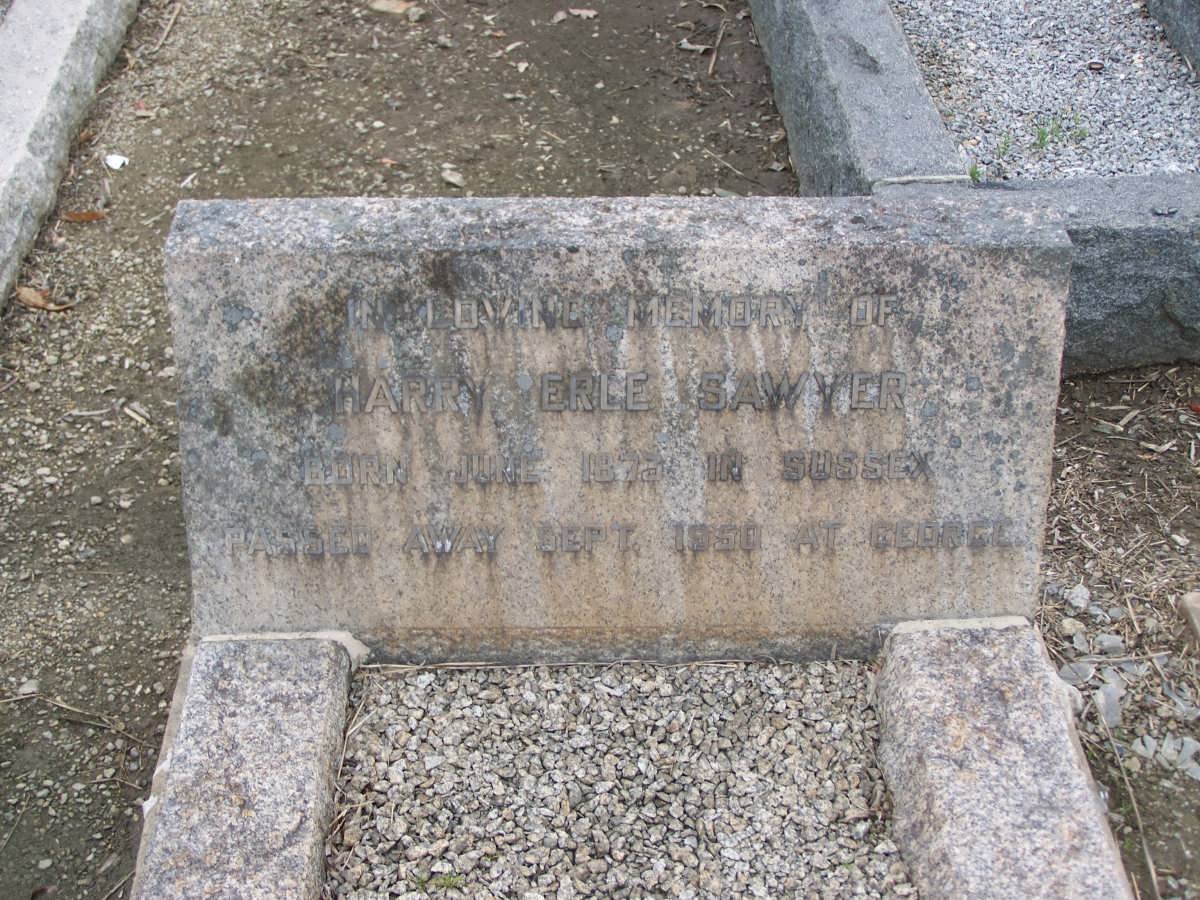 SAWYER Harry Erle 1873-1950