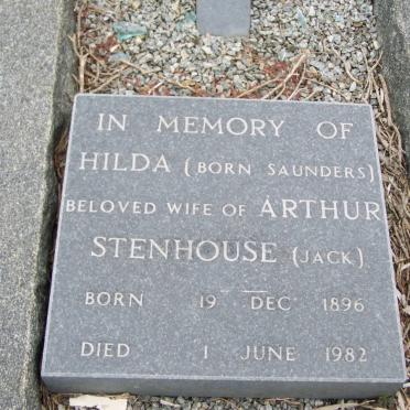 STENHOUSE Hilda nee SAUNDERS  1896-1982