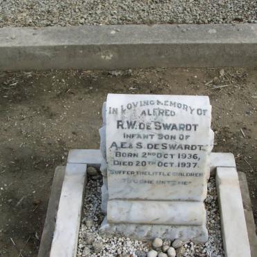 SWARDT R.W., de 1936-1937