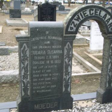 ZWIEGELAAR Susara Susanna 1884-1955