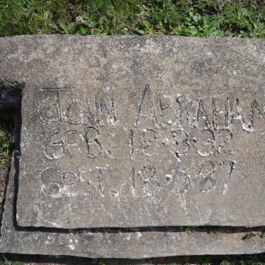 ABRAHAMS John 1932-1987