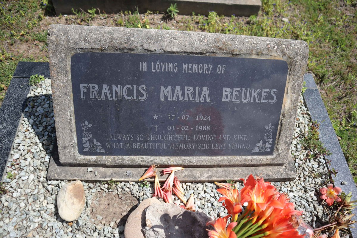 BEUKES Francis Maria 1924-1988
