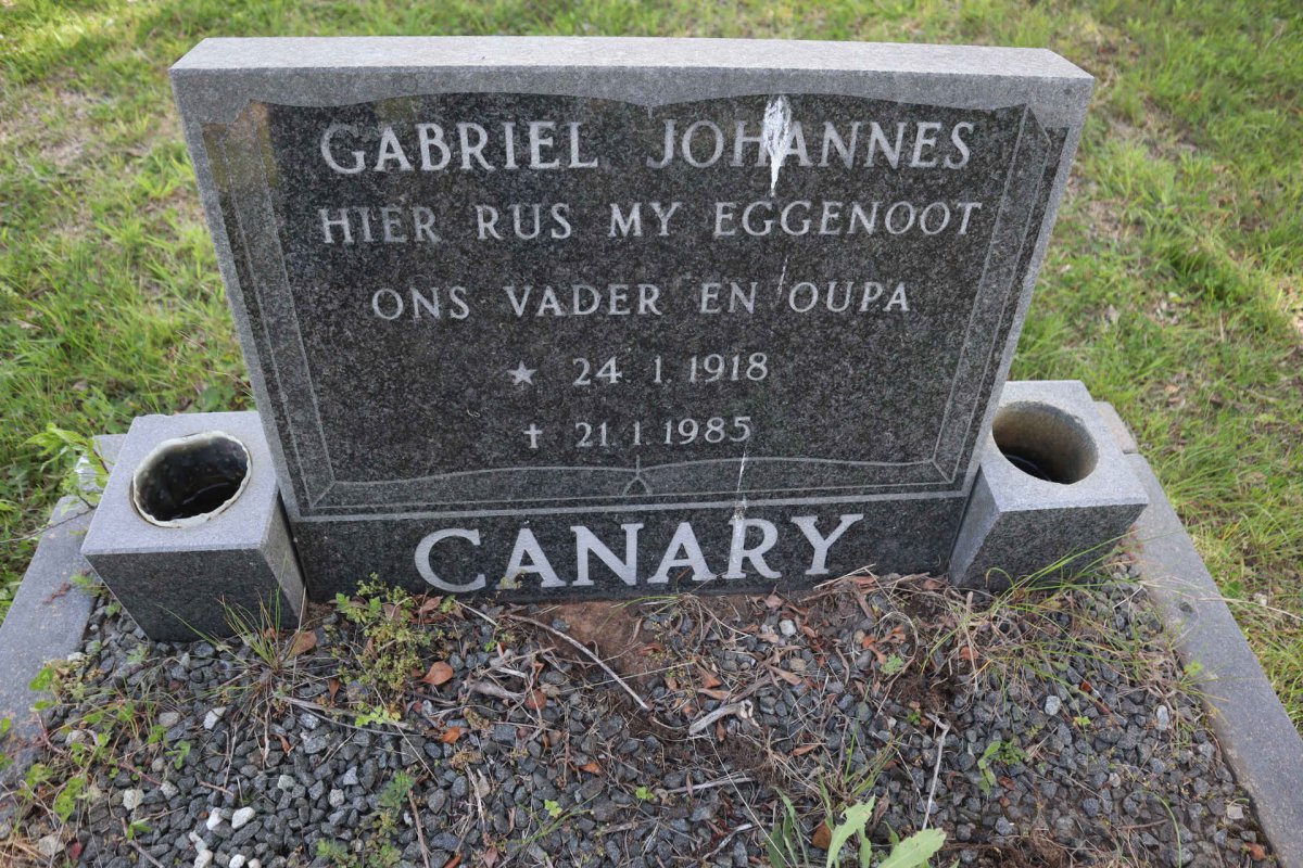 CANARY Gabriel Johannes 1918-1985
